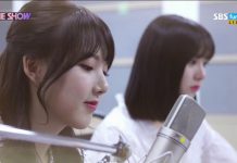 Yerin de GFRIEND sorprende a Eunha con decir que conoció a su primer amor