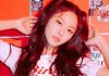 Seolhyun, Mina y Chanmi de AOA son bellezas retro de color naranja en teasers de ‘Bingle Bangle’